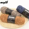 Mylb 5pcs Soft Yak Wool Yarn Cashmere Line à main