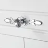 Kak Luxury Diamond Crystal Handles Cabinet de boîte à chaussures Poigrés Dather Datoir de porte Patre-robe Patriage des tireurs avec des vis