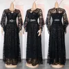 MD Dubai Afrikanische Chiffon -Kleider für Frauen Sommer Rüschenhülle Robe Muslim Abaya Dashiki Print Plus Size Afrika Kleidung 240319