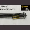 Pillar PSR Aero 1423 Aero raios de bicicleta J-Bend Spokes Flat Racing Falou para a roda de bicicleta