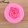 Aomily Rose Flowers Silicone Mold Chocolate Mold Wedding Cake Fondant Sugarcraft Cake Mold Ice Block Soap Mold Baking Gereedschap