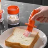Portatif Silikon Yağ Şişesi Fırça Izgara Yağ Fırçaları Sıvı Yağ Hamuryası Mutfak Pişirme Barbekü Aleti Sıcaklığa Dayanıklı Fırça- Izgara Yağ Fırçası Seti