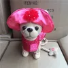 Pluche poppen chi love pluche chihuahua met tas interactieve elektronische huisdieren wandelende hond blaffende hond vullend dier babyspeelgoed J240410