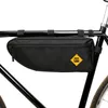 Cykelcykelpåsar Topprör Front Frame Waterproof Mtb Road Triangle Pannier Dirt-resistenta cykeltillbehör Väskor