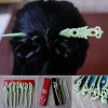 Cerâmica vintage Hairpin Elegante Stick Stick Acessórios de cabelo personalizados ótimos presentes para mulheres meninas