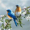 Bird Animal Printed Fabric 11CT Cross Stitch Full Kit Embroidery DMC Threads Handicraft Knitting Needlework Handmade Needle