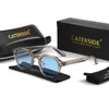 Okulary przeciwsłoneczne retro spolaryzowane męskie TR90 Fashion Masowe okulary przeciwsłoneczne Outdoor Wysoka jakość podróży Uv400 okulary pudełko prezentowe