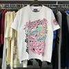 T-shirts masculins Meichao Hellstar Pink Body Grand intestin Gut Glory Imprimé T-shirt à manches courtes en coton de haute qualité pour hommes et femmes