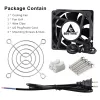 Cooling 1Pcs Gdstime AC 110V 120V 220V 230V 240V Dual Ball Axial Fan 60mm 80mm 90mm 120mm EC Brushless Computer Case Cooler Cooling Fan