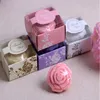 20pcs/lote feito à mão em forma de rosa banheira de sabão de sabão de casamento Valentim Party Favor Gift Wholesale