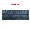 Keyboards Laptop Replacement Keyboard For Jumper For EZBook S5 14' Brazil BR Empty 2 Pin With power button New