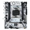 마더 보드 machinis x99 마더 보드 세트 LGA 20113 키트 XEON E5 2650 V4 CPU 프로세서 DDR4 8GB*2 RAM 메모리 MATX M.2 NVME SSD PCIE3.0 K9 V2