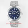 4 Style Fashion Men Watch New 41mm 4500V 4500V 110A-B128 Blue Dial Mechanical Tomparent Automatic Tomatic Crystal Mens WA257X