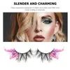 False Eyelashes Fake Decorative Sequin Glitter Women Fluorescence Extensions Binder