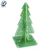 Flash Christmas Tree Three/Seven Color Parts Kit Diy Gift Tree Color Changing Christmas Tree 3D LED Flash Circuit Parts Fun Suit