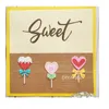 5st Valentine Lollipop Metal Cutting Dies Heart Stencil For Present Card Cheese Craft Diy Birthday Scrapbooking Layering Dies
