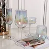 Golden Edge increspatura del vino champagne vetro colorato casa trasparente vetro da cocktail in cristallo gratis