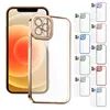 Custodia per telefono Clear per iPhone 12/12 Pro/Pro Max non giallo slim thin Telflective Cover di protezione da 6,1/6,7 pollici di plastica Protezione