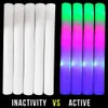 LED Rave Toy Glow Sticks Kolor Kolor LED Ploam Stick Party Party Glow In The Dark Light na Wedding Xmas Festival 240410