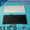 Tangentbord JP Japan Laptop Keyboard för Lenovo IdeaPad 110S11 110S11ibr 80wg Series Black/White