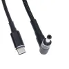 USB C до 3,5*1,35 мм мужской штекер PD PD Fast Cable для перемычки EZBook PC USB Type C Мужской адаптерный шнур 65 Вт/100 Вт