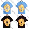 Shirts Denim Graphic Tee Mens T Shirt Polo Designer Clothes Running Sports Loose T-shirt Light Blue Black 484