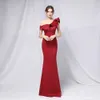 Urban Sexy Dresses Korean Long One-piece Evening Reception Playing Party Dress Self-wedding Shoot Guest Review Many Mermaid Elegant Bridesmaid Prom 24410