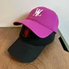 Ballkappe Designer Brandbrief Stickerei hochwertige Männer Baseball Cap Spring Frühlingslüftung Rose Farbe Snapback Party Frauen Visor