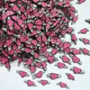 50g/lot 5mm Flying Love Happy Heart Angel With Wing Polymer Clay PVC for DIY Crafts Plastic Klei Mud Particles Clays