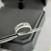 Кольца группы изысканные ювелирные изделия S925 Diamond Women Ring Кольцо Три бриллиантового рождественского подарка Messica Gift J240410