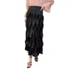 Faldas Miyake Half Skirt Summer de mujeres 2024 Pleaded Bustle Comunicada ropa casual de mujeres