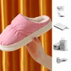 Carpets Electric Heatring Slippers USB Bottes chauffées Foot Warmer Slipper Boot pour les hommes Femmes Hiver Chaussade