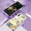 Xiaomi için Çiçekler ve Kedi Şeffaf Poco M4 X3 F3 GT NFC M2 F2 M3 F1 PRO Play Mix 3 A3 A2 Lite Celüler Telefon Kapağı