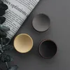 Modern Simple Round Round Knob Lade Knop Zink Legering Kastkast Garderobe Dressoir Kastkeuken Door Pull Furniture Hardware