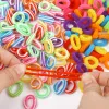 100pcs diameter 2cm Kids Elastic Hairbands Baby Girl Hair bands Headband Rubber Hair Tie Scrunchies Headwear Ponytail Holder