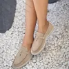 Lp pianas loafers kvinnor män klär skor it designer skor lyx mode affär kashmir läder platt skor låg topp mocka ko oxfords casual moccasins lata sko