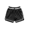 Herren-Shorts Sommersportshosen Fitness lässig Großgröße schnell trocknend fünf Viertel Lauf trendy lose Basketballtrainingspanne