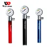 WEST BIKING Hand Bicycle Pump Aluminum Alloy Cycling Hand Air Pump Schrader Presta Valve Ball Needle Hose Bike Inflator 120PSI