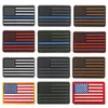 Drapeau américain Pvc Patch USA United States of America Ligne mince line patch militaire emblème tactique badges de drapeau en caoutchouc américain