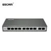 Interrupteur POE à 10 ports pour alimenter les caméras IP PoE et AP sans fil dans le système CCTV avec adaptateur d'alimentation NVR POE