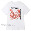 Hommes t-shirt lil peep love love nous déchireront les tshirts graphiques femmes hommes tee oversize harajuku hip hop tops été xs-4xl