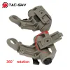 TS TAC-Hsky-Bogen-Rail-Adapter-Helm-Helm-Accessoire ARC Rail Compatible Helm und RAC-Headset zum Aufnehmen von Airsoft Sports