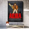 Akira (1988) Film Poster Kapağı Fotoğraf Tuval Baskı Duvar Sanat Ev Dekoru (Çevresiz)