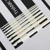 3-10mm Pure White Plastic Handle Crochet Hook Knitting Needles Thick Head Knit Weave Sweater Tools DIY Crafts Yarn Accessories