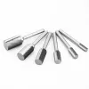 1PC Tungsten Steel Grinder Carbide Rotary File Cylindrical Ball End Milling Cutter Metal Grinding Engraving Single Double Groove