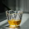 Japon Edo Hammer Crystal Whisky Glass Frost Flower Ice Petal saké Cup Kung Fu TaChep Women A illustres verres de vin Brandy Snifter