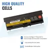Batteries ETESBAY T410 55++ Laptop Battery For Lenovo ThinkPad T510 T420 E40 E50 L410 L420 L421 L510 L512 L520 SL410 SL510 T520 57WH/85WH