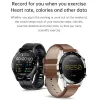 Orologi L13 Smart Watch Men Business BT Risposta Chiama IP68 ECG Waterproof ECG Pressione Fitness Tracker Sports Smartwatch