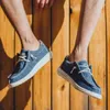 Scarpe casual maschi vulcanizzati di grandi dimensioni di tendenza estiva traspirante tela