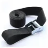 5m*25 mm Black Crapt Down Cinghia Down Strong Celt Cintoni Baglie Cinshing Cargo con strumento fisso con fibbia in metallo